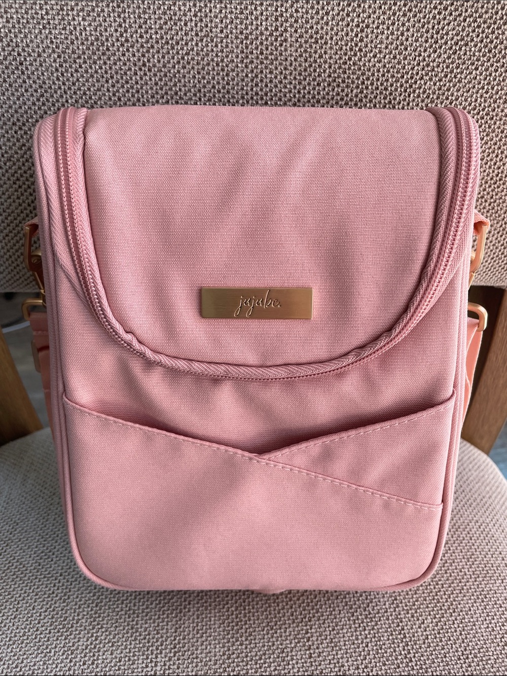 Ju-Ju-Be Dusty Rose Insulated Bottle Bag